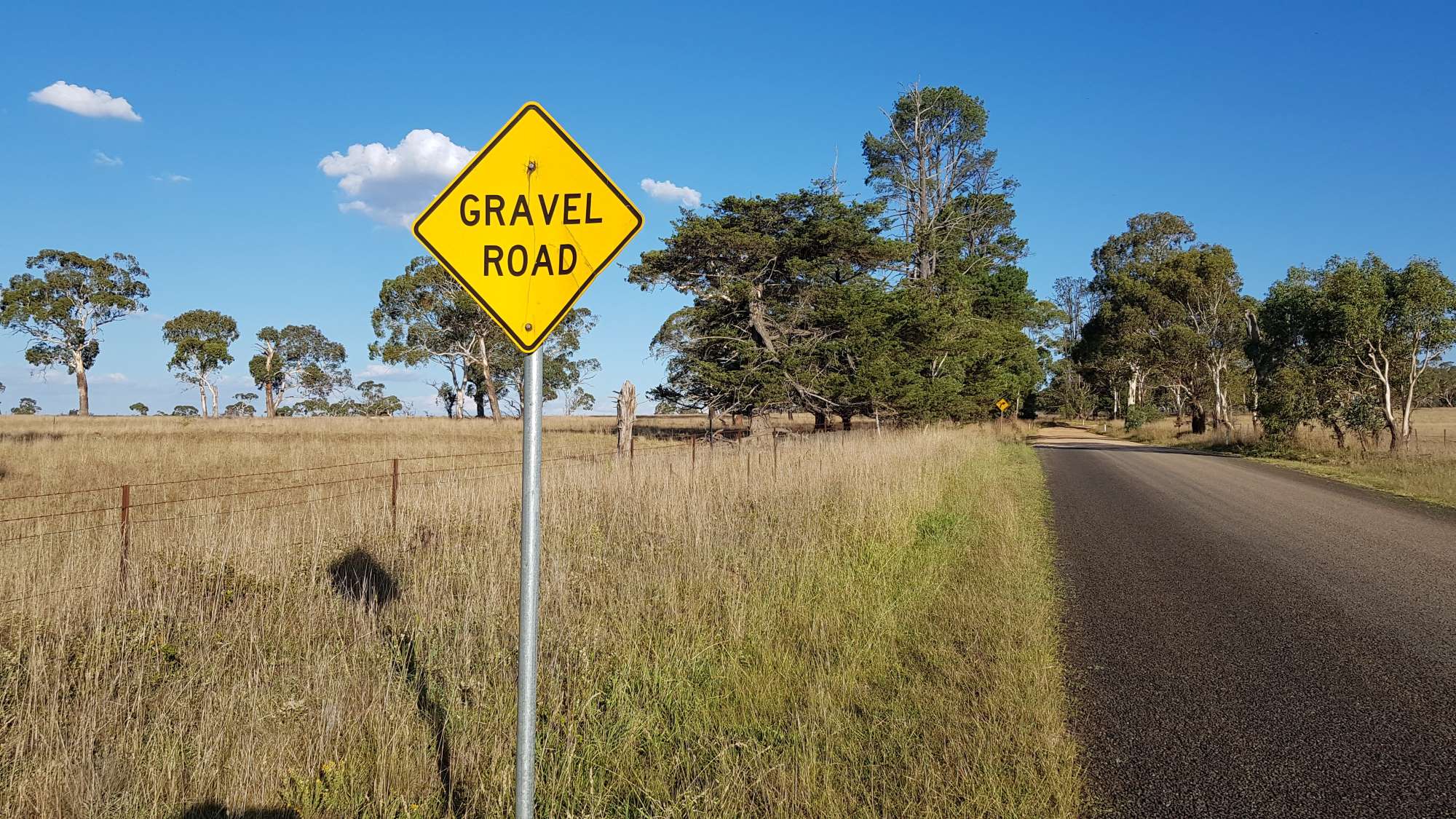 Gravel Road Ahead